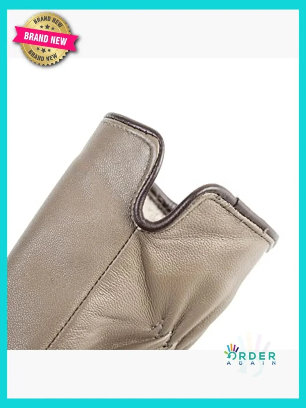 Leather Gloves with Cashmere Lining Touchscreen Driving Dress Gloves Winter